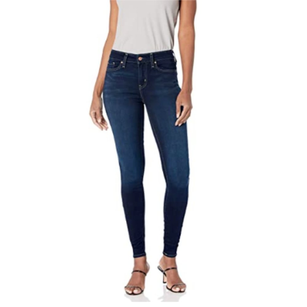Signature by Levi Strauss Women's Modern Skinny Blue Jeans